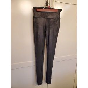 Spanx Faux Leather Leggings - Sz S